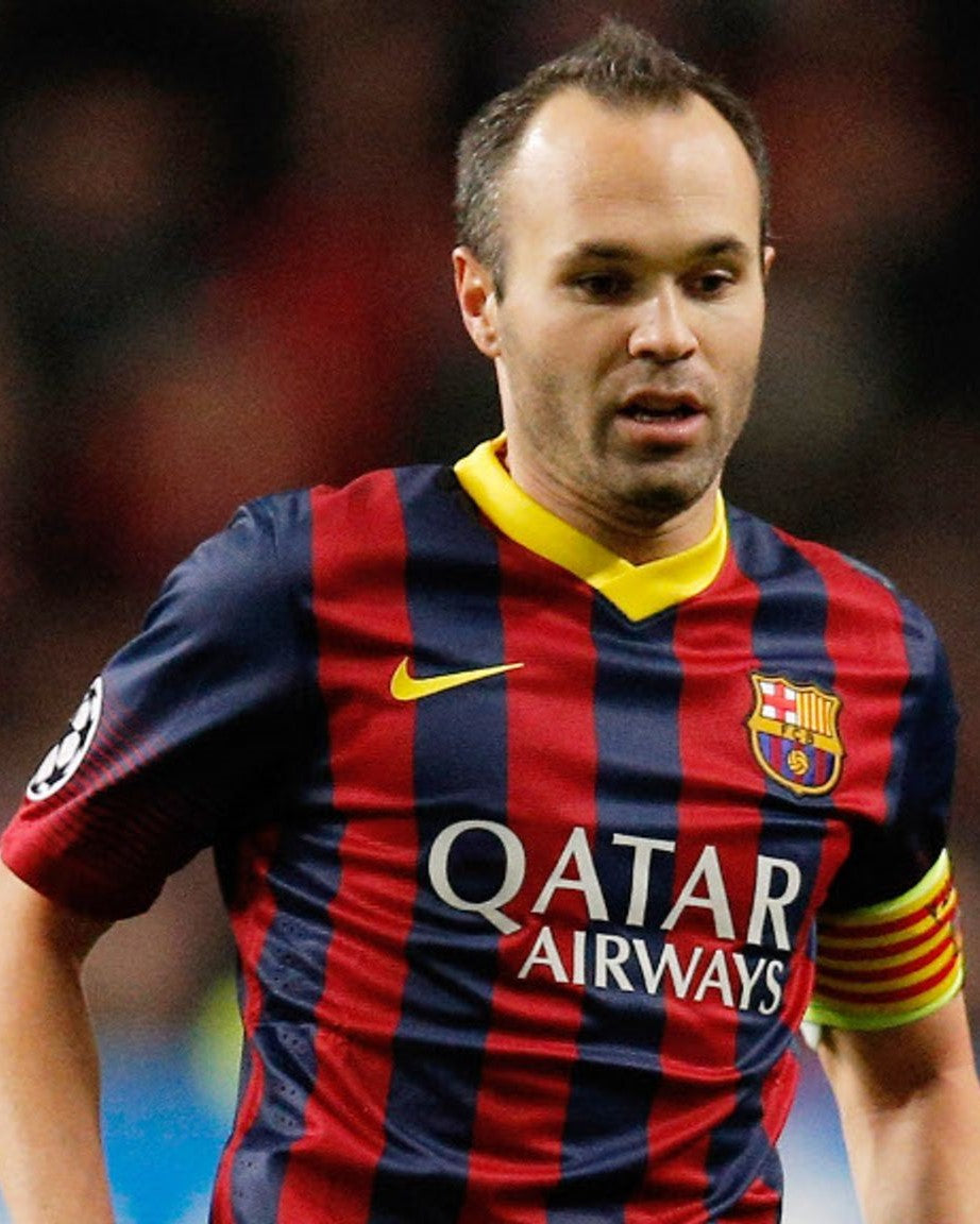 Camiseta Retro INIESTA ANDRES 2013-14 Barcelona