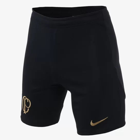 Short Corinthians tercera 2023 vista sobre fondo blanco