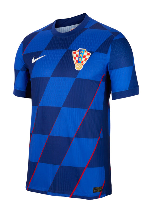 Camiseta Croacia alternativa - Eurocopa 2024 vista sobre fondo blanco