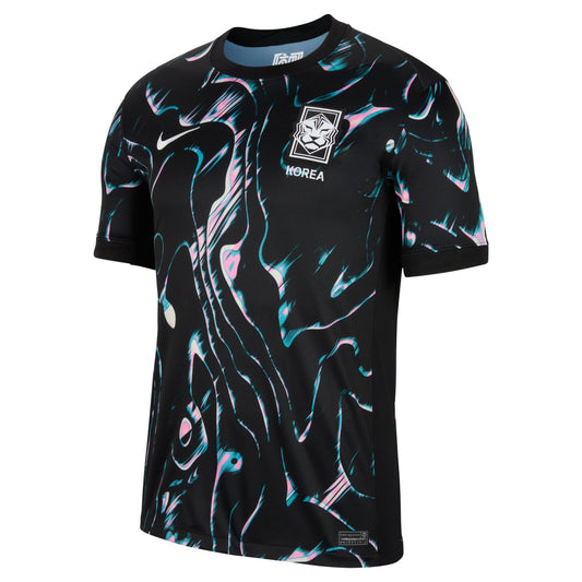 Camiseta Corea del Sur alternativa 2024 vista sobre fondo blanco