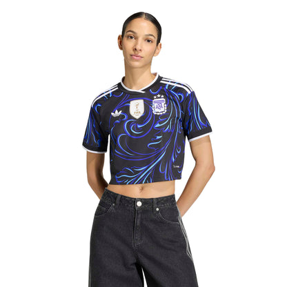 Camiseta Argentina 2026 Crop Away Femenino
