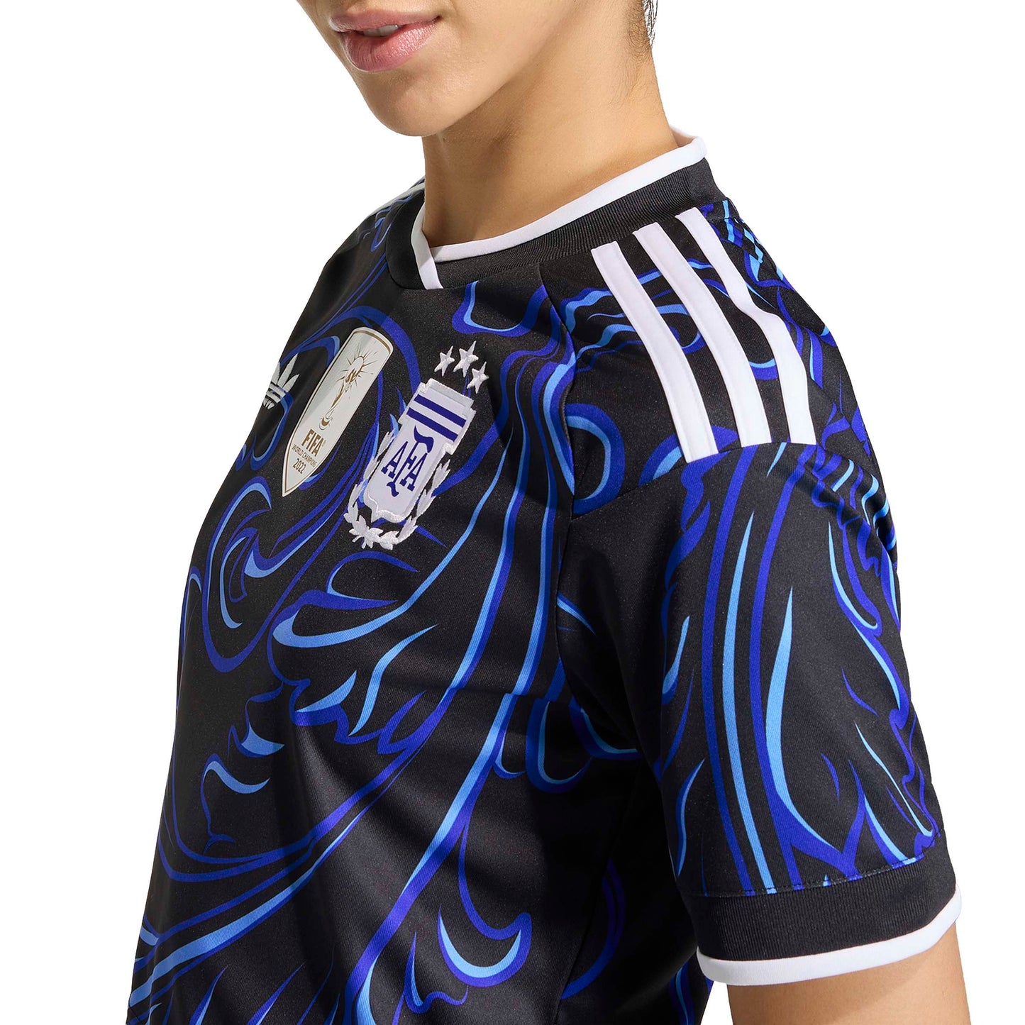 Camiseta Argentina 2026 Crop Away Femenino