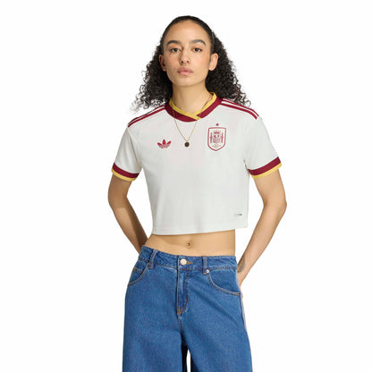 Camiseta España 2026 Crop Away Femenino