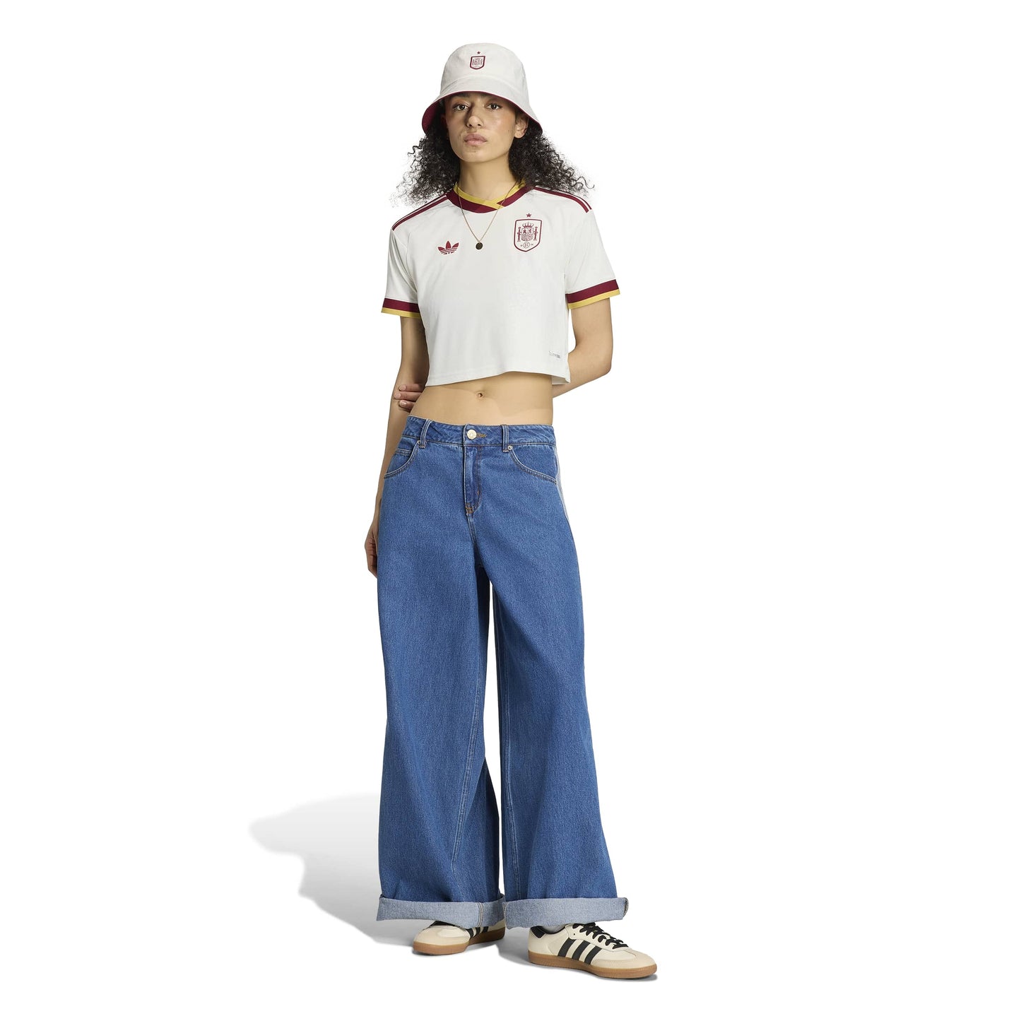 Camiseta España 2026 Crop Away Femenino