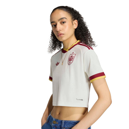 Camiseta España 2026 Crop Away Femenino