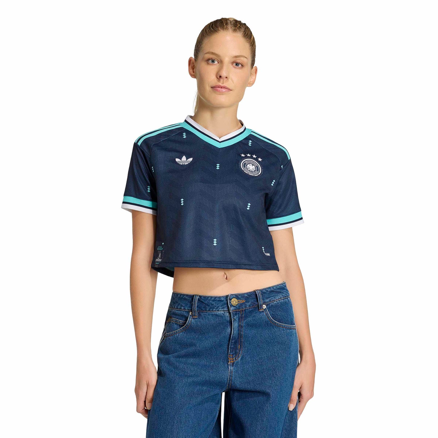 Camiseta Alemania 2026 Crop Away Jersey Femenino