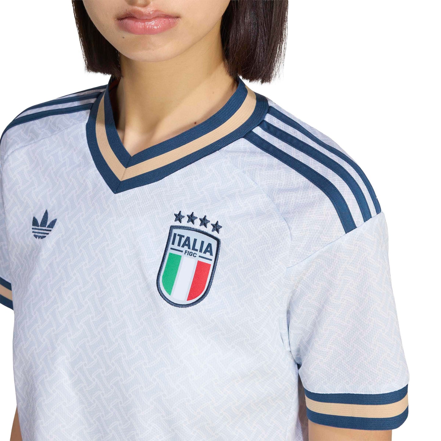 Camiseta Italia 2026 Away Femenino Crop