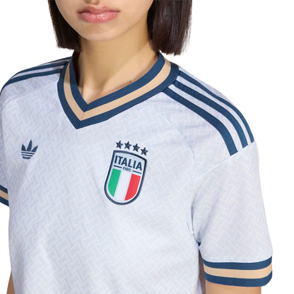 Camiseta Italia 2026 Away Femenino Crop