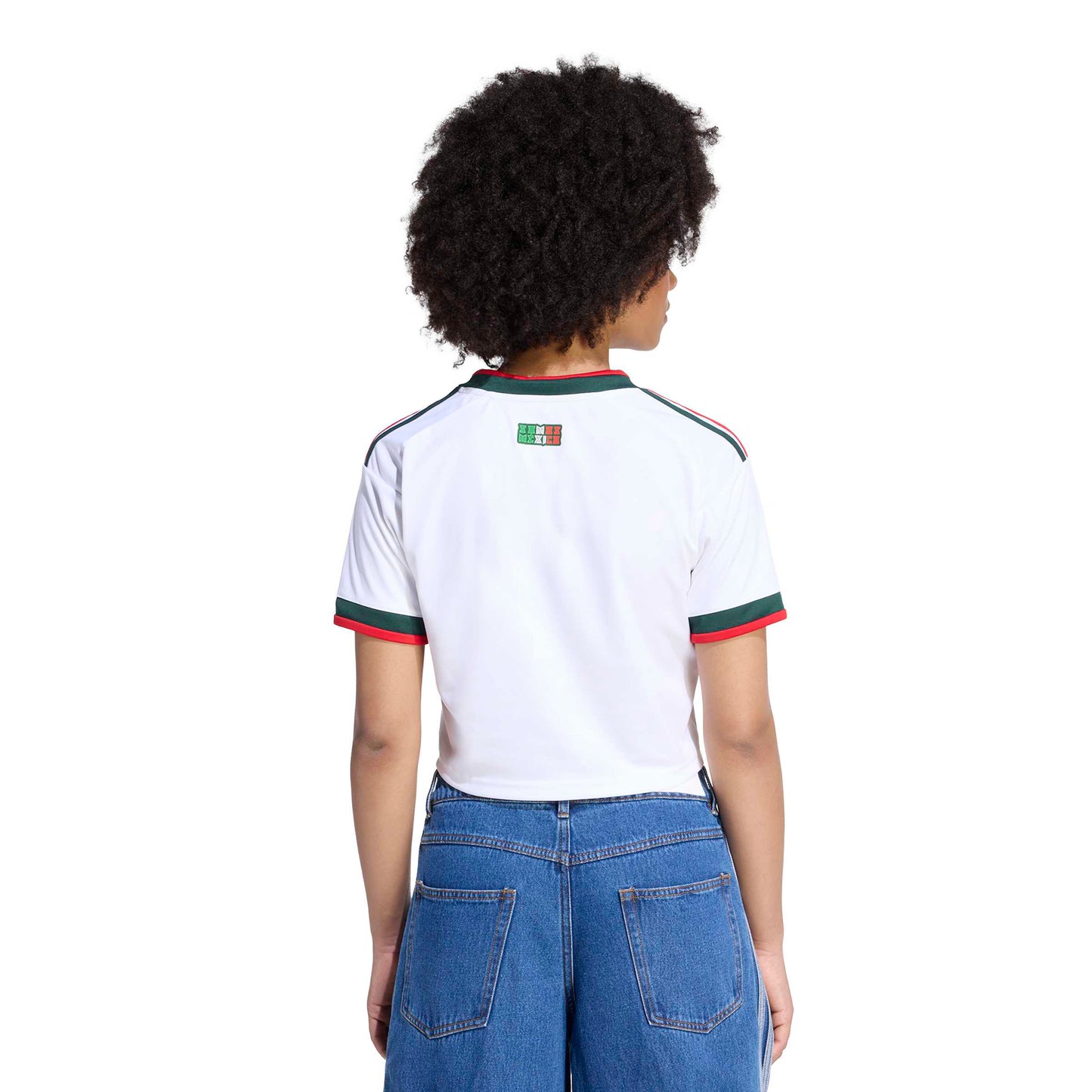 Camiseta Mexico 2026 Crop Away Jersey Femenino