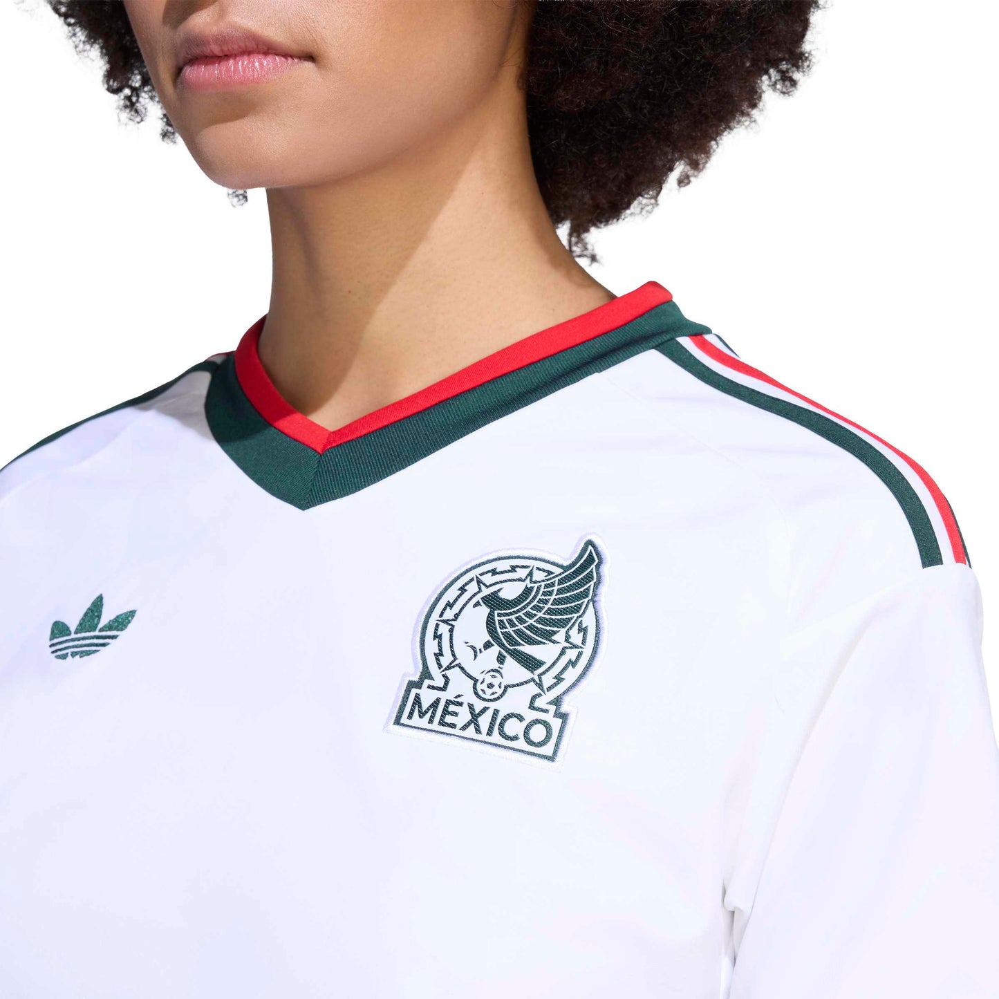 Camiseta Mexico 2026 Crop Away Jersey Femenino