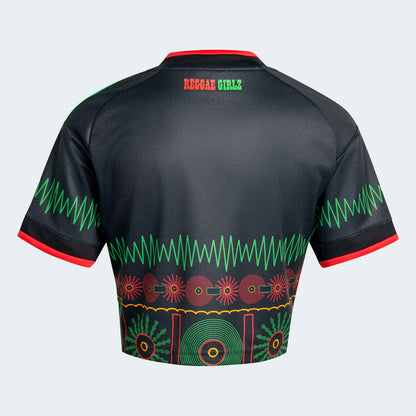 Camiseta Jamaica 2026 Crop Away Femenino