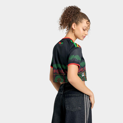 Camiseta Jamaica 2026 Crop Away Femenino