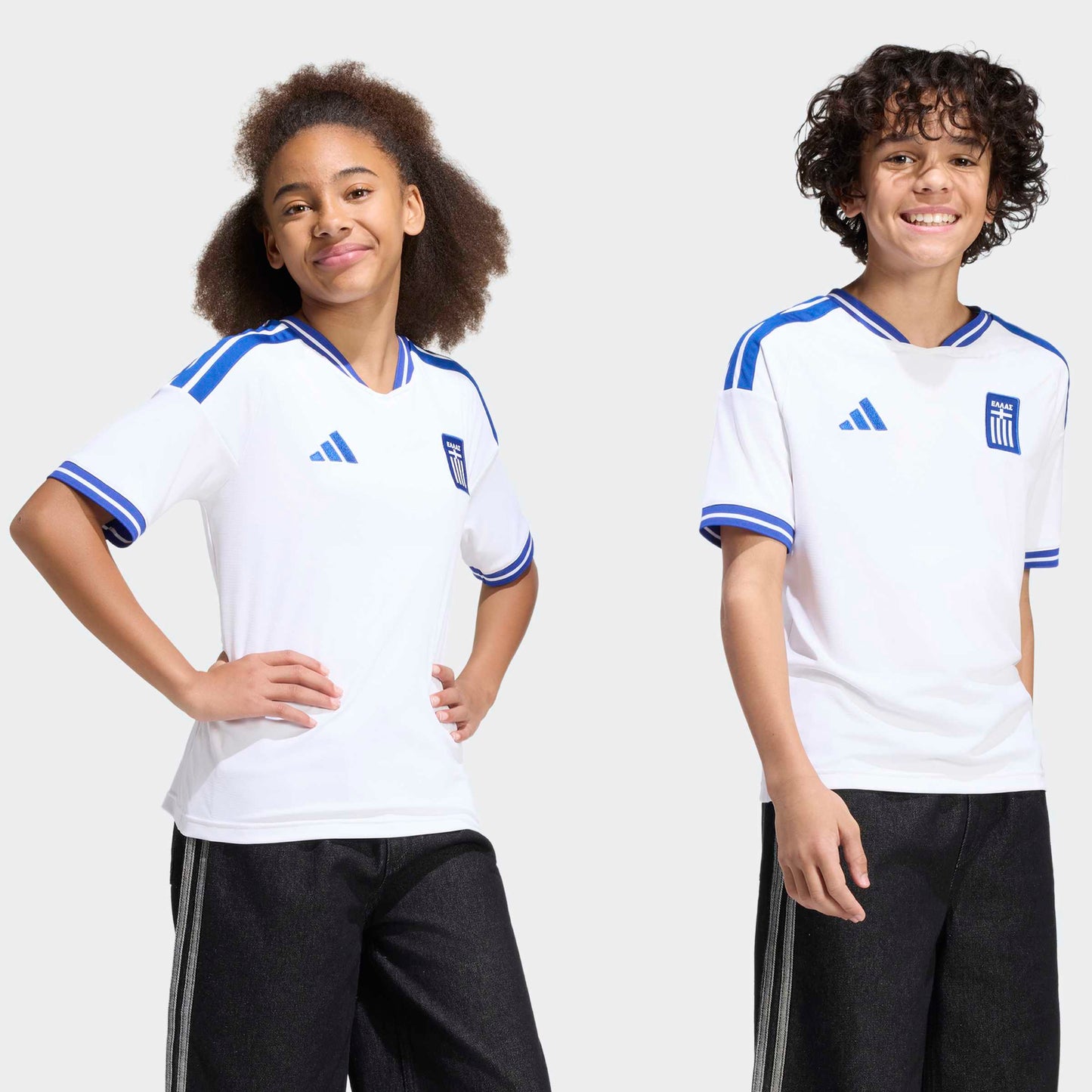 Camiseta Grecia 2026 Home Niños
