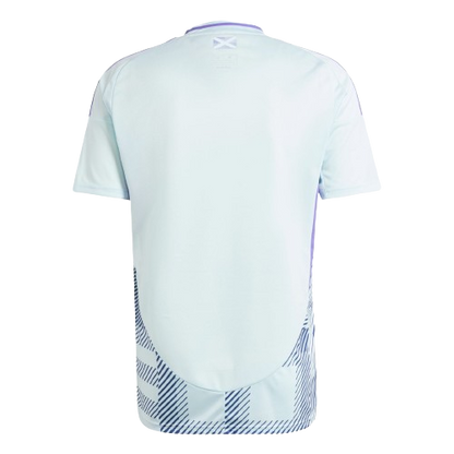 Camiseta Escocia alternativa - Eurocopa 2024 vista sobre fondo blanco