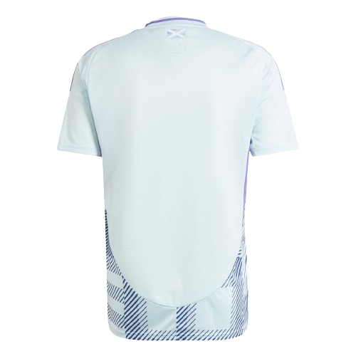 Camiseta Escocia alternativa - Eurocopa 2024 vista sobre fondo blanco