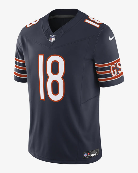 Camiseta Chicago bears local 2021/2022 vista sobre fondo blanco