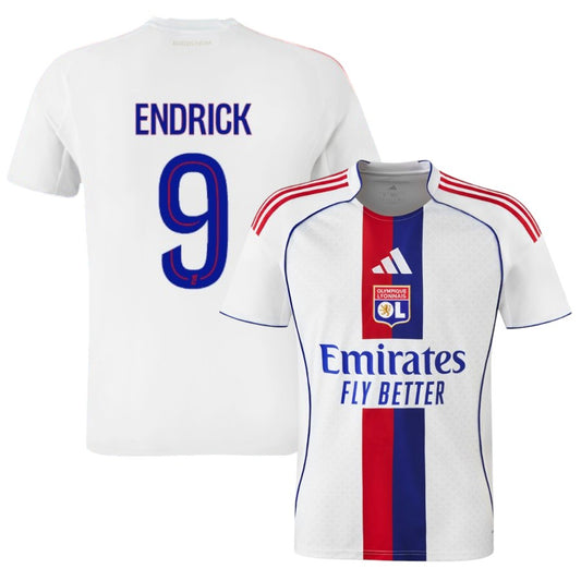 Camiseta Olympique Lyon ENDRICK 9 2025/26 Local