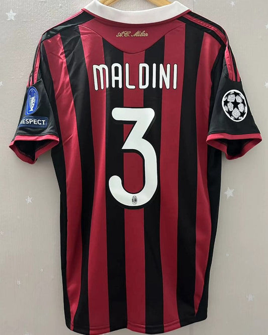 Camiseta Retro MALDINI PAOLO 2009-10 AC Milan