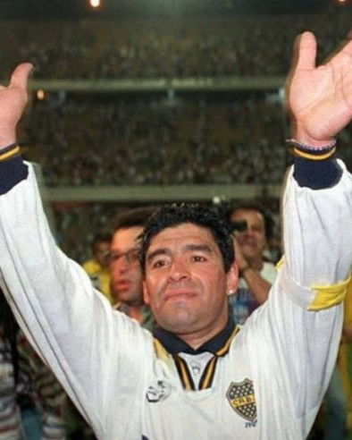 Camiseta Retro MARADONA DIEGO ARMANDO 1996-97 Boca Juniors