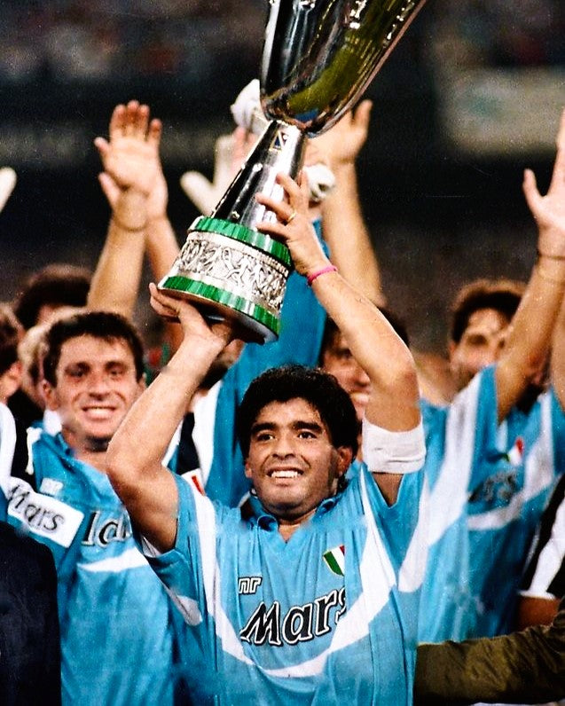 Camiseta Retro MARADONA DIEGO ARMANDO 1990-91 Napoli