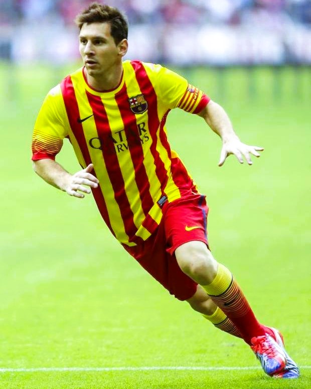 Camiseta Retro MESSI LIONEL 2013-14 Barcelona