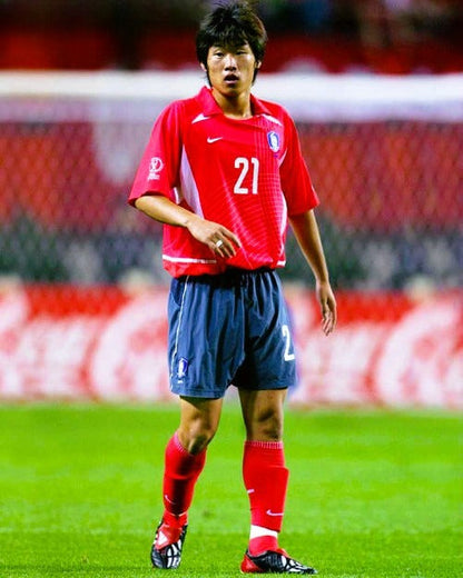 Camiseta Retro PARK JI SUNG 2002-03 Corea del Sur