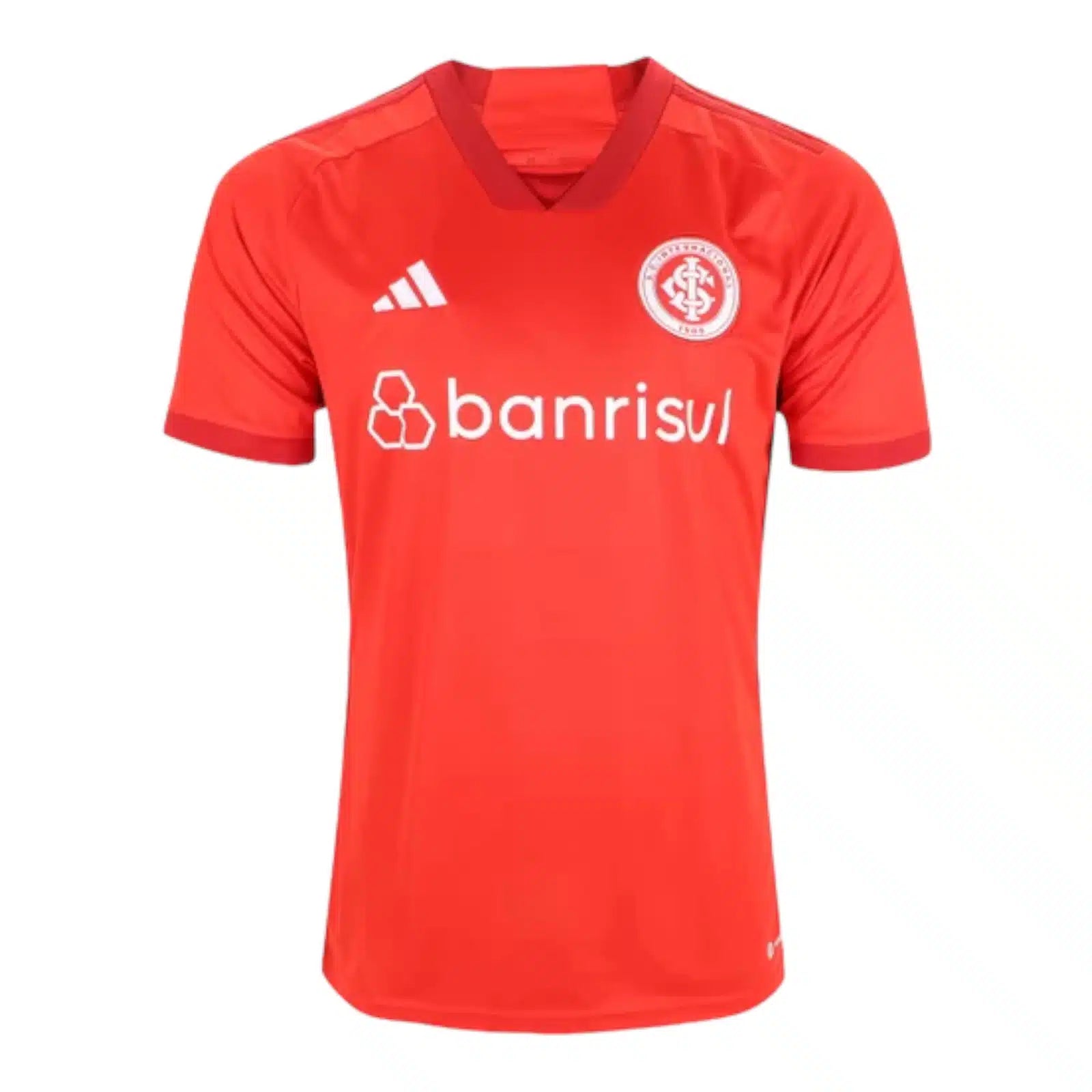 Camiseta SC Internacional local 2023/2024 vista sobre fondo blanco