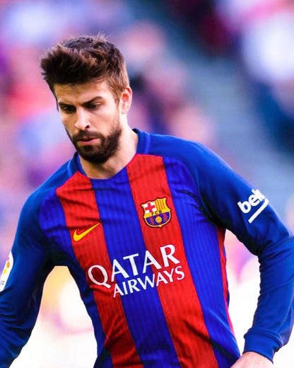 Camiseta Retro PIQUE' GERARD 2016-17 Barcelona