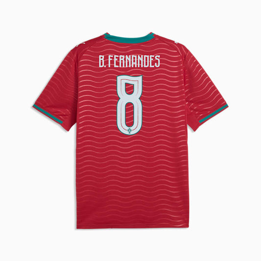 Camiseta Portugal 2026 B. Fernandes #8 Home