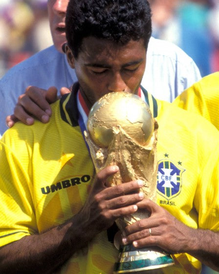 Camiseta Retro ROMARIO 1994-95 Brasil
