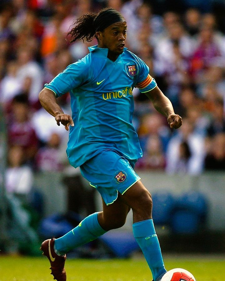 Camiseta Retro RONALDINHO 2007-08 Barcelona