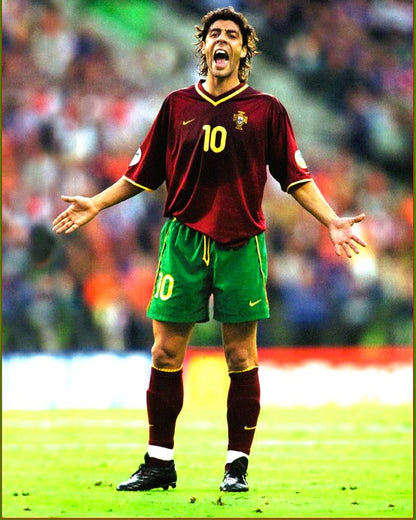 Camiseta Retro RUI COSTA MANUEL 2000-01 Portugal