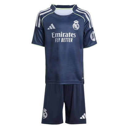 Kit NIÑOS MBAPPÉ Real Madrid Visitante - 2025/26⚡