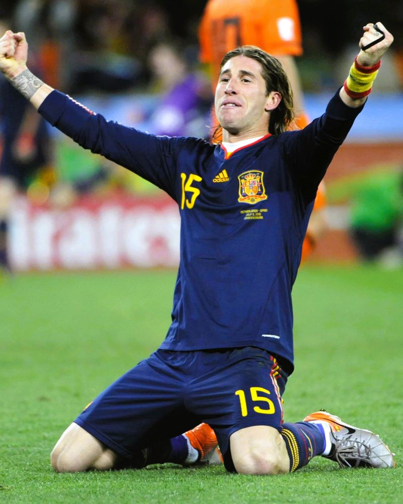 Camiseta Retro RAMOS SERGIO 2010-11 España