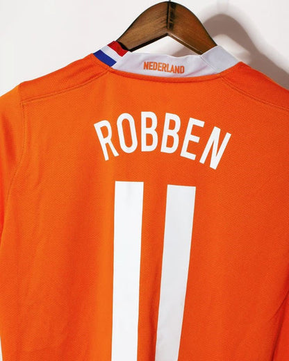 Camiseta Retro ROBBEN ARJEN 2008-09 Holanda