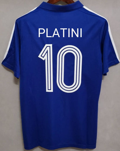 Camiseta Retro PLATINI MICHEL 1984-85 Francia