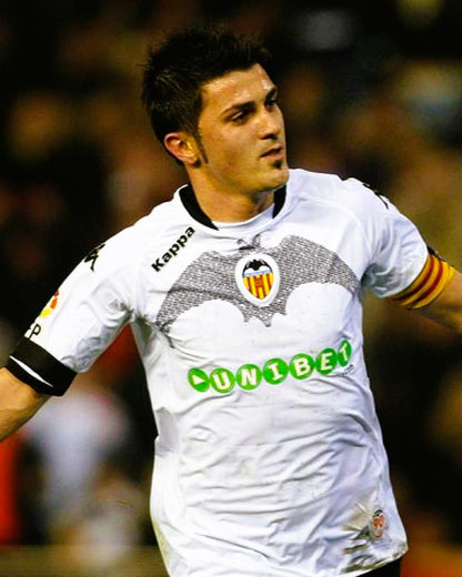 Camiseta Retro VILLA DAVID 2009-10 Valencia