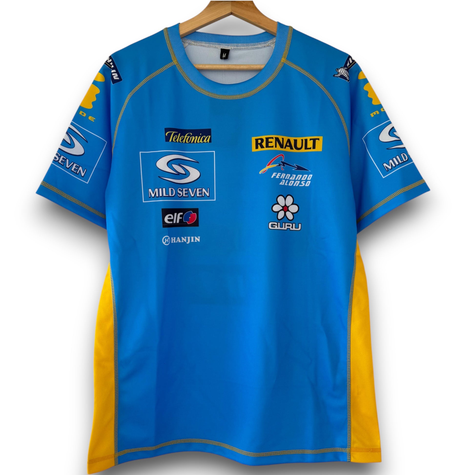 Camiseta Renault F1 Fernando Alonso 2005 - Campeón del Mundo