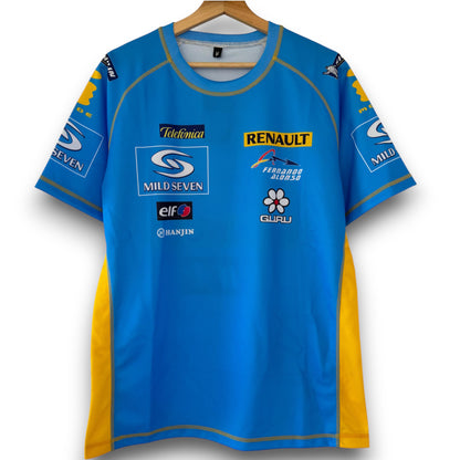 Camiseta Renault F1 Fernando Alonso 2005 - Campeón del Mundo