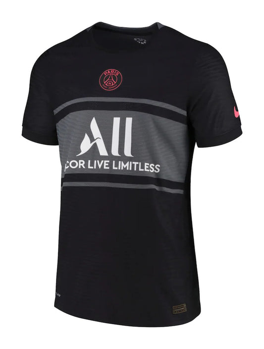 Camiseta PSG tercera 2021/2022 ⚡ vista sobre fondo blanco