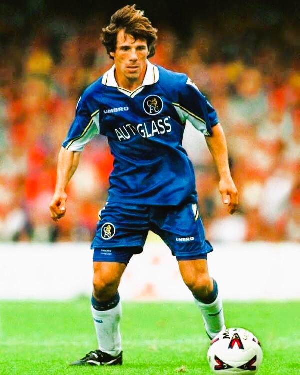 Camiseta Retro ZOLA GIANFRANCO 1998-99 Chelsea