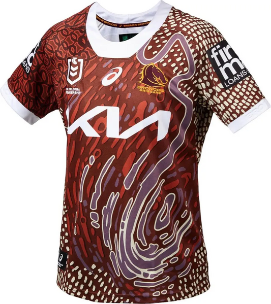 Camiseta Rugby Brisbane Broncos - Ed. Indigenous 2024