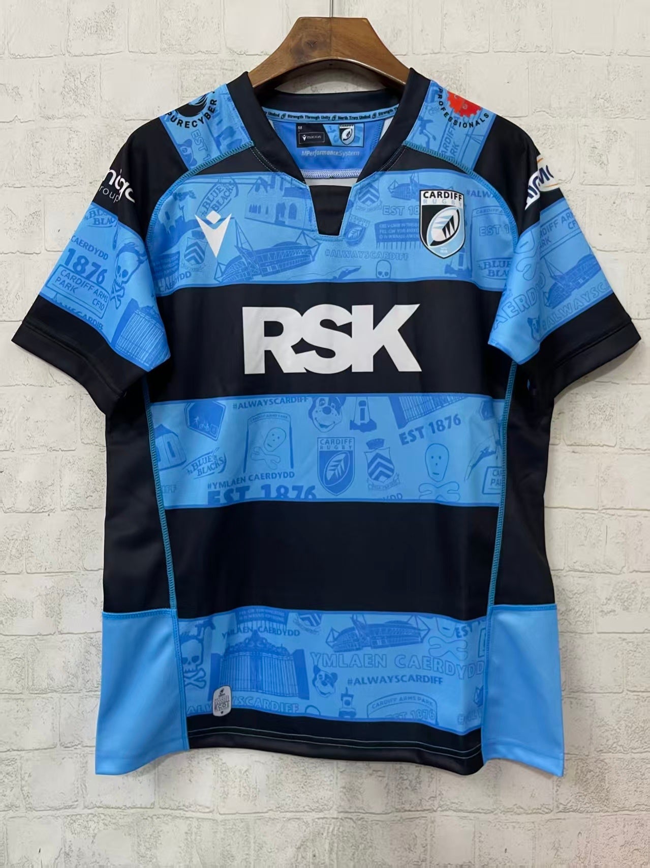 Camiseta Rugby Cardiff Local 2025/26