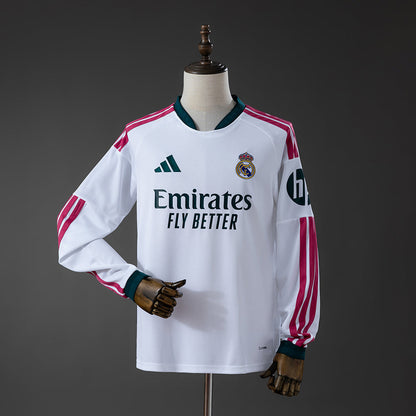 Camiseta Real Madrid 2026/27 – Primera Equipación Versión Fan Manga Larga
