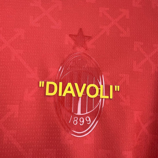 Camiseta AC Milan x Off White 24/25