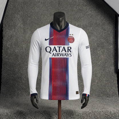Camiseta Paris Saint-Germain 2026-27 Visitante Manga Larga Versión Jugador | Encargo
