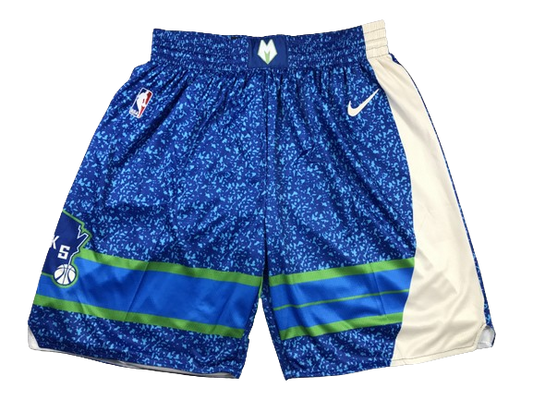 Short NBA Milwaukee Bucks 2023 vista sobre fondo blanco