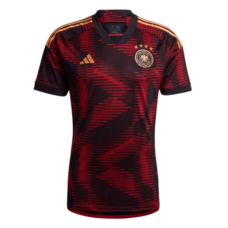 Camiseta Alemania alternativa 2022 ⚡ vista sobre fondo blanco