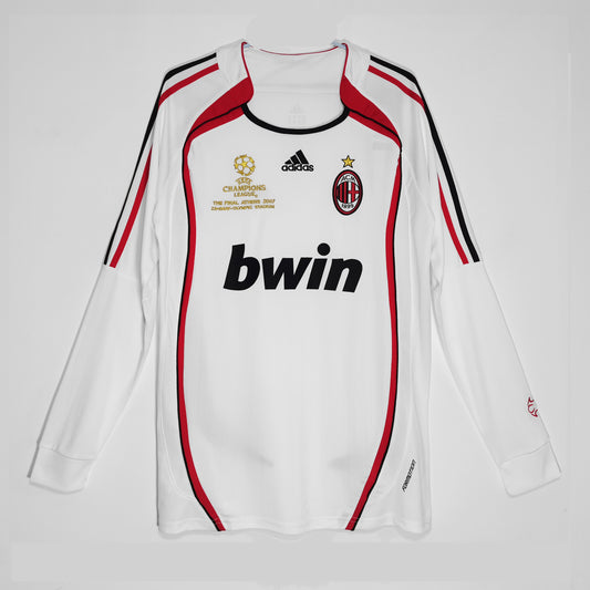 Camiseta AC Milan visitante Retro 2006/2007 -Manga larga ⚡