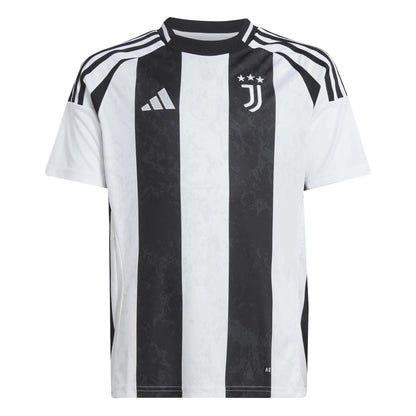 Camiseta Juventus local 2024/2025 vista sobre fondo blanco